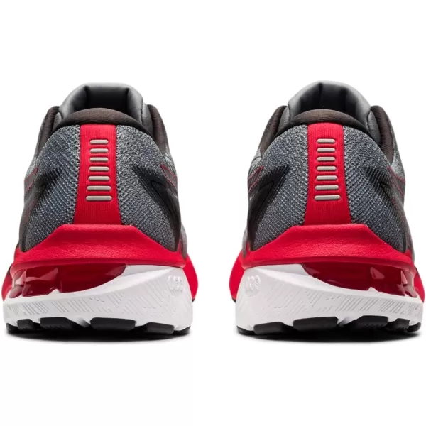 imageASICS Mens GT2000 10 Running ShoesMid GreyElectric Red