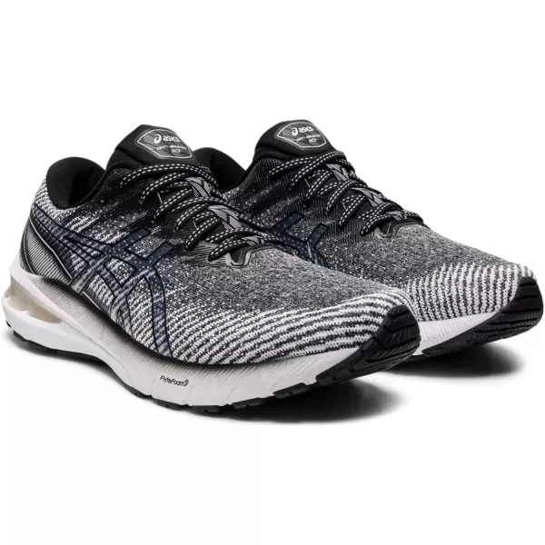imageASICS Mens GT2000 10 Running ShoesWhiteBlack