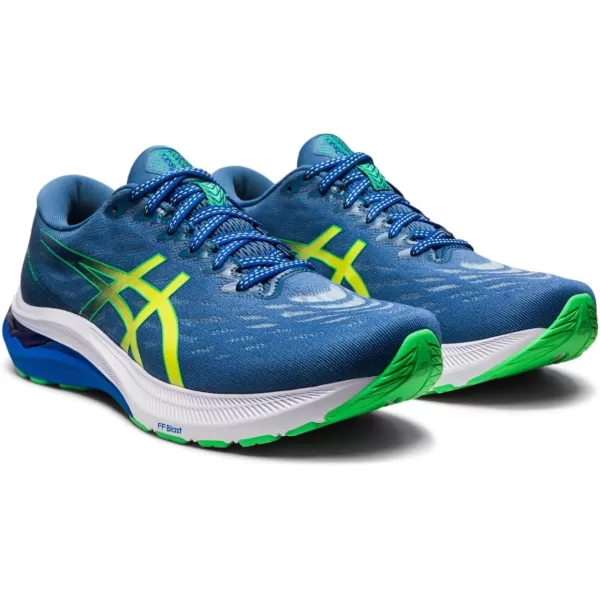 imageASICS Mens GT2000 11 Running ShoesAzureLemon Spark