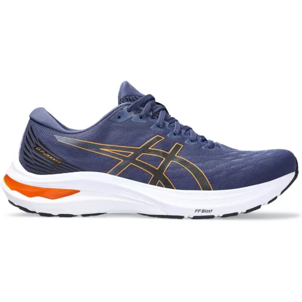 imageASICS Mens GT2000 11 Running ShoesDeep OceanBright Orange
