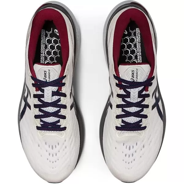 imageASICS Mens GT2000 11 Running ShoesMarshmallowDress Blues