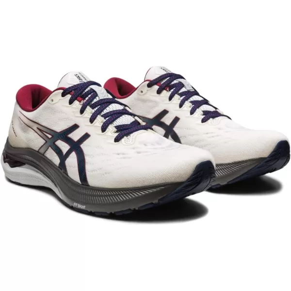 imageASICS Mens GT2000 11 Running ShoesMarshmallowDress Blues