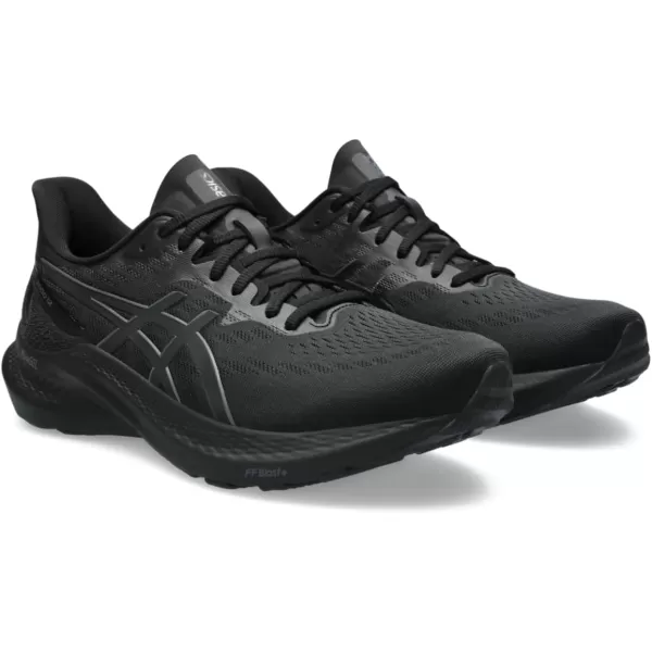 imageASICS Mens GT2000 12 Running ShoeBlackBlack