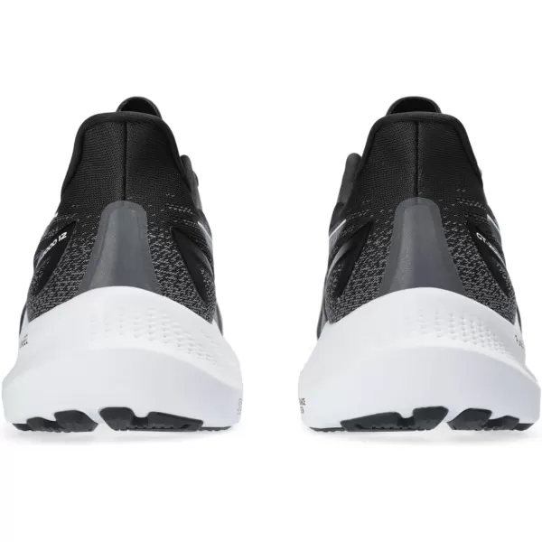 imageASICS Mens GT2000 12 Running ShoeBlackCarrier Grey
