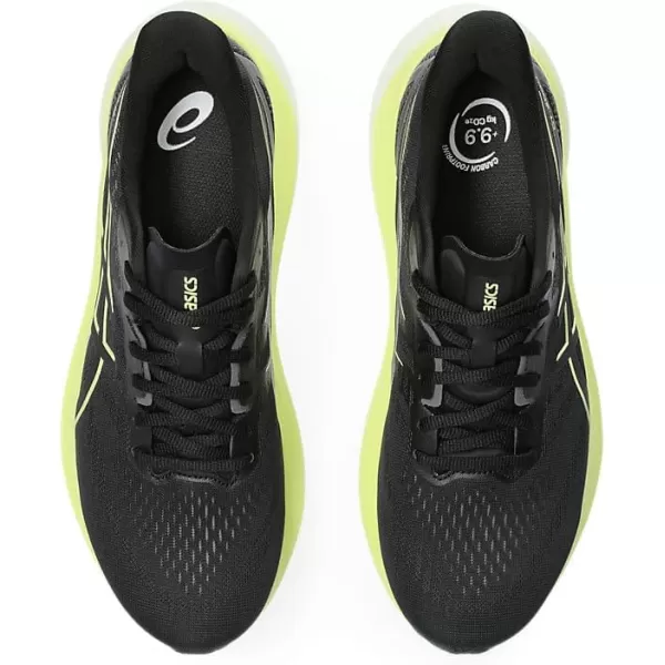 imageASICS Mens GT2000 12 Running ShoeBlackGlow Yellow
