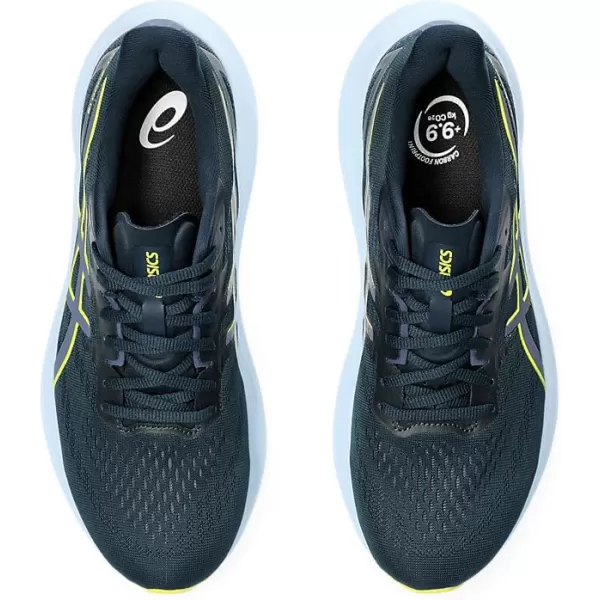 imageASICS Mens GT2000 12 Running ShoeFrench BlueBright Yellow