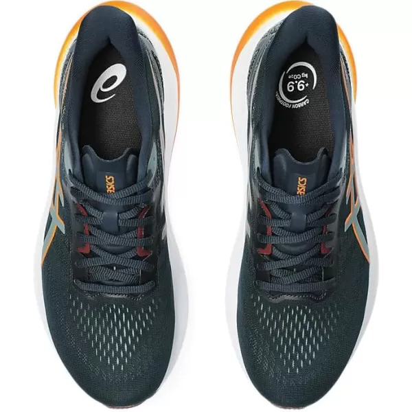 imageASICS Mens GT2000 12 Running ShoeFrench BlueFoggy Teal