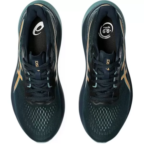 imageASICS Mens GT2000 12 Running ShoeFrench BluePure Gold