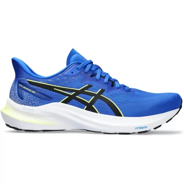 imageASICS Mens GT2000 12 Running ShoeIllusion BlueBlack