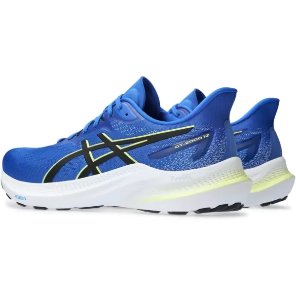 imageASICS Mens GT2000 12 Running ShoeIllusion BlueBlack