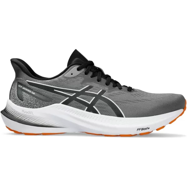 imageASICS Mens GT2000 12 Running ShoeMetropolisBlack