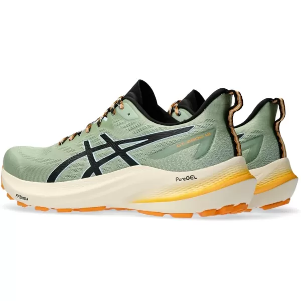 imageASICS Mens GT2000 12 Running ShoeNature BathingFellow Yellow