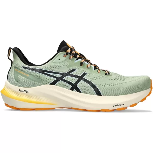 imageASICS Mens GT2000 12 Running ShoeNature BathingFellow Yellow