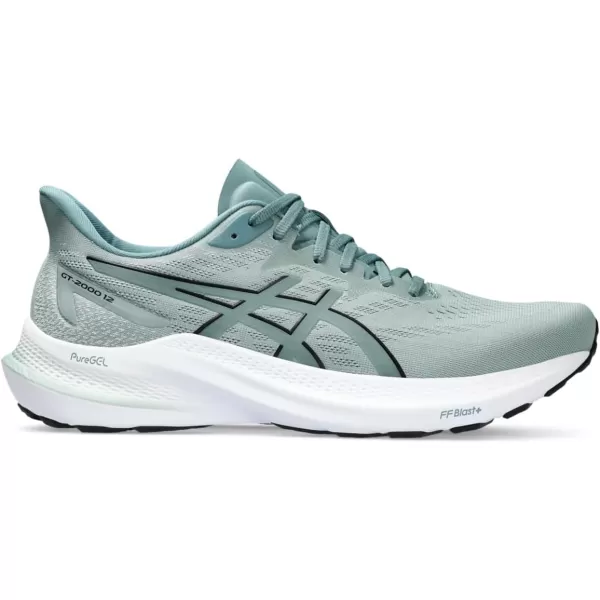 imageASICS Mens GT2000 12 Running ShoeOcean HazeFoggy Teal