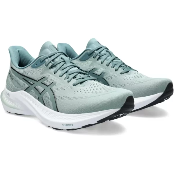 imageASICS Mens GT2000 12 Running ShoeOcean HazeFoggy Teal