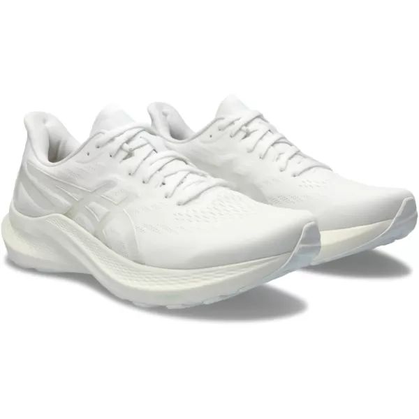 imageASICS Mens GT2000 12 Running ShoeWhiteWhite
