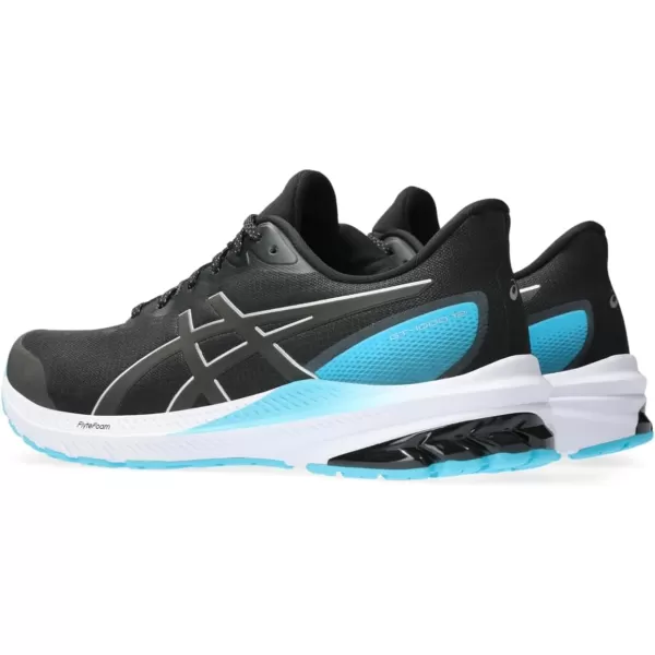 imageASICS Mens GT2000 12 Running ShoesPure SilverBlack