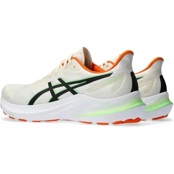 imageASICS Mens GT2000 12 ShoesCreamBlack