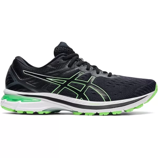 imageASICS Mens GT2000 9 Running ShoesBlackBright Lime