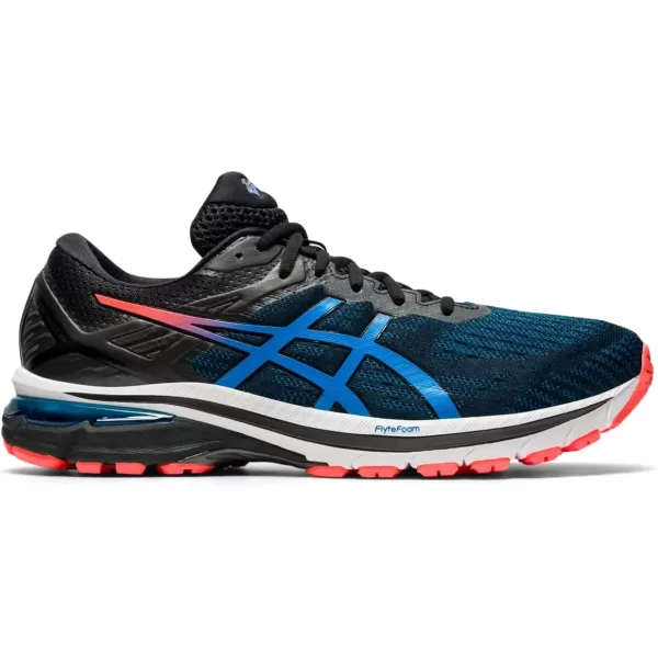 imageASICS Mens GT2000 9 Running ShoesBlackDirectoire Blue