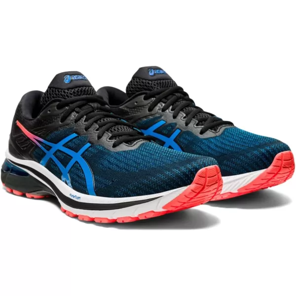 imageASICS Mens GT2000 9 Running ShoesBlackDirectoire Blue