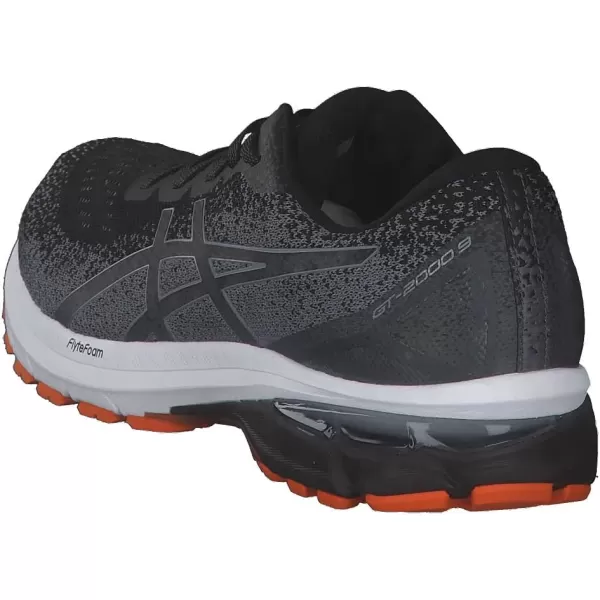 imageASICS Mens GT2000 9 Running ShoesBlackMetropolis