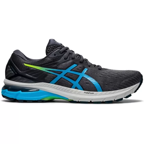 imageASICS Mens GT2000 9 Running ShoesCarrier GreyDigital Aqua