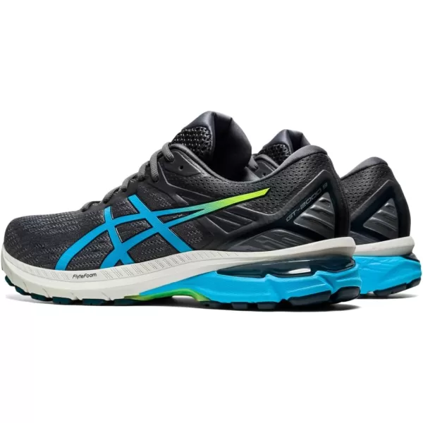 imageASICS Mens GT2000 9 Running ShoesCarrier GreyDigital Aqua