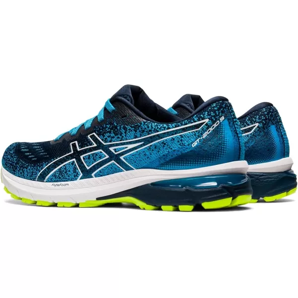 imageASICS Mens GT2000 9 Running ShoesFrench BlueWhite