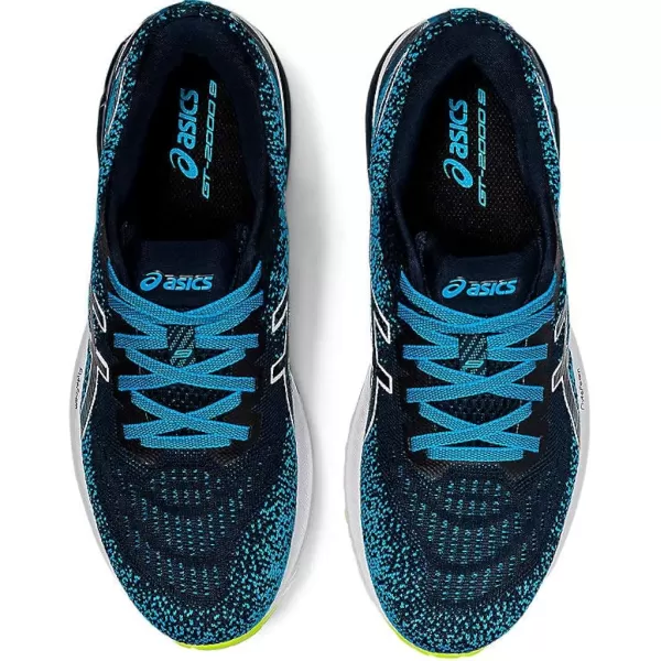 imageASICS Mens GT2000 9 Running ShoesFrench BlueWhite