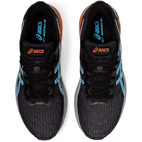 imageASICS Mens GT2000 9 Trail Running ShoesBlackDigital Aqua