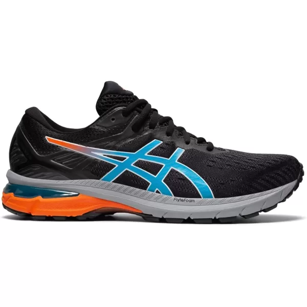 imageASICS Mens GT2000 9 Trail Running ShoesBlackDigital Aqua