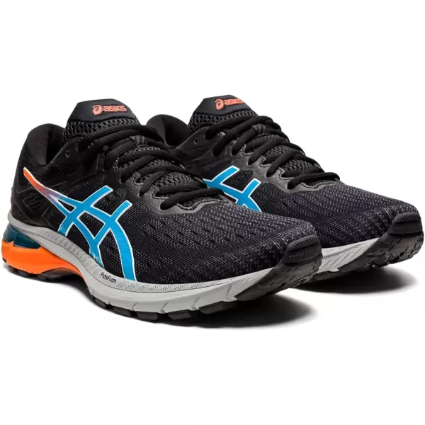 imageASICS Mens GT2000 9 Trail Running ShoesBlackDigital Aqua