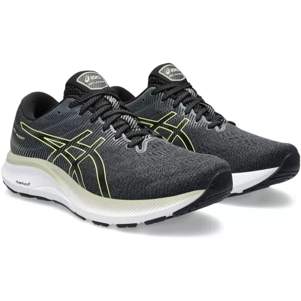 imageASICS Mens GT4000 3 Running ShoesBlackGlow Yellow