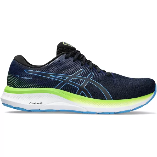 imageASICS Mens GT4000 3 Running ShoesBlackWaterscape