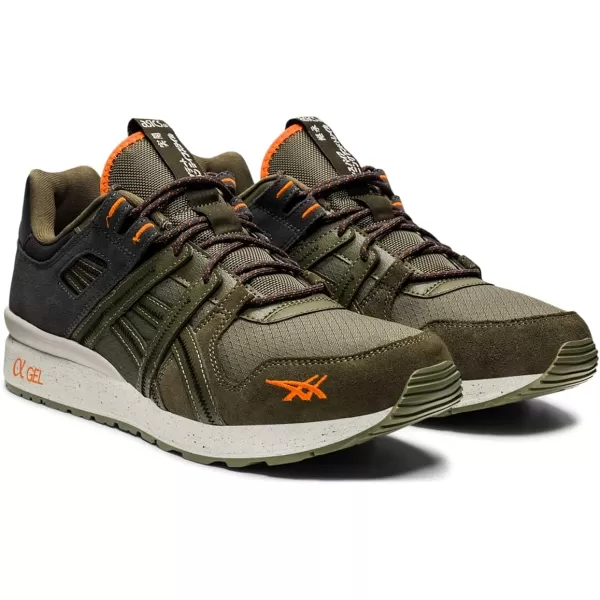 imageASICS Mens GTII RE Sportstyle ShoesOlive CanvasHabanero