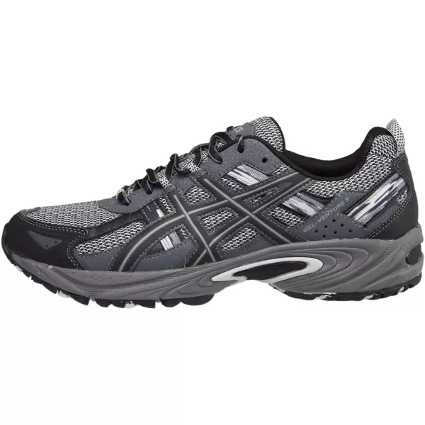 imageASICS Mens Gel Venture 5 Running ShoeSilverOnyxBlack