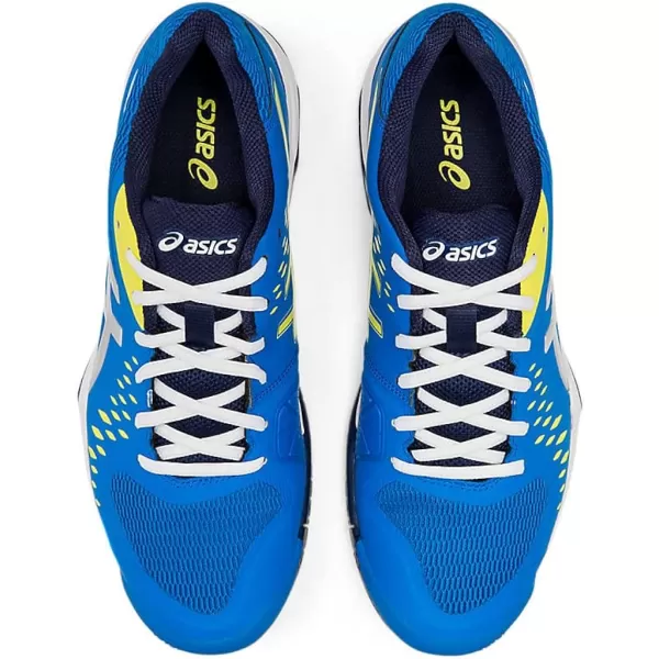 imageASICS Mens GelChallenger 12 Tennis ShoesElectric BlueSilver