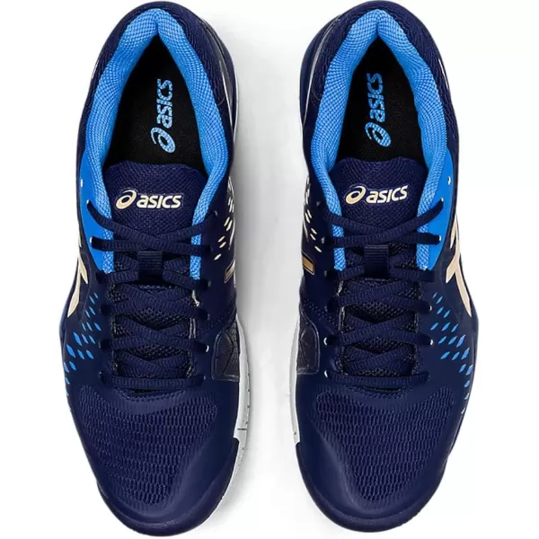 imageASICS Mens GelChallenger 12 Tennis ShoesPeacoatChampagne