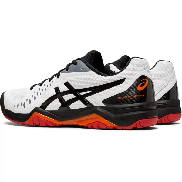 imageASICS Mens GelChallenger 12 Tennis ShoesWhiteBlack