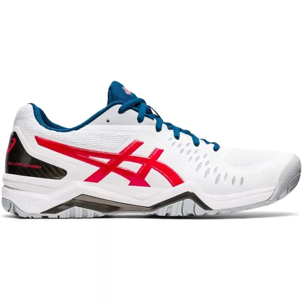imageASICS Mens GelChallenger 12 Tennis ShoesWhiteClassic Red