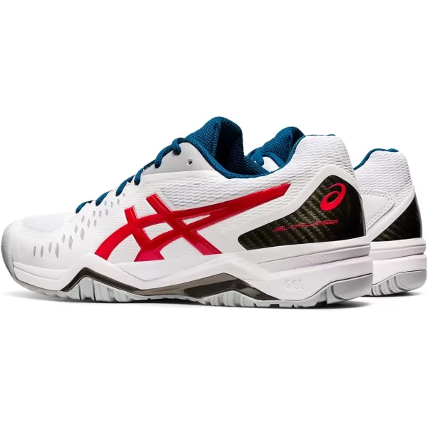 imageASICS Mens GelChallenger 12 Tennis ShoesWhiteClassic Red