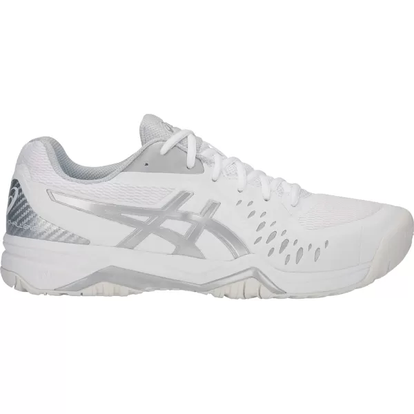 imageASICS Mens GelChallenger 12 Tennis ShoesWhiteSilver