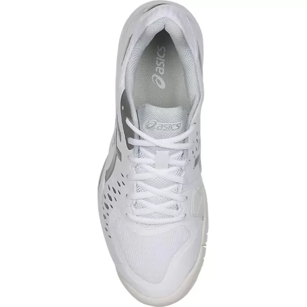imageASICS Mens GelChallenger 12 Tennis ShoesWhiteSilver