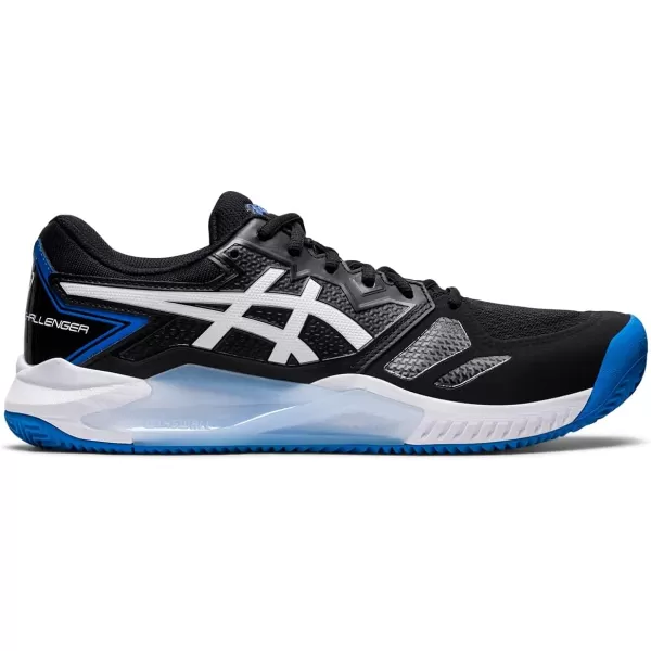 imageASICS Mens GelChallenger 13 Tennis ShoesBlackElectric Blue