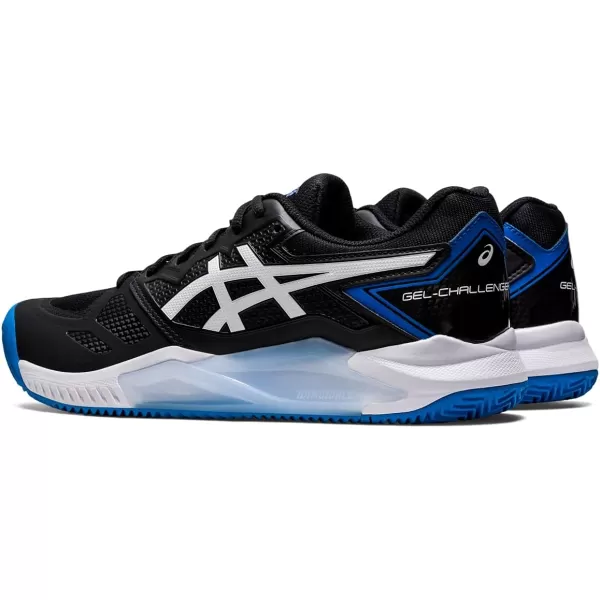 imageASICS Mens GelChallenger 13 Tennis ShoesBlackElectric Blue