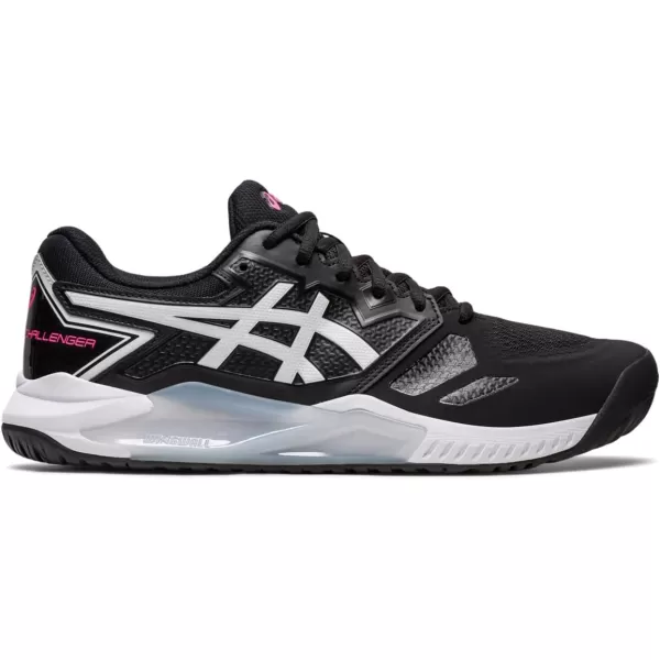 imageASICS Mens GelChallenger 13 Tennis ShoesBlackHot Pink
