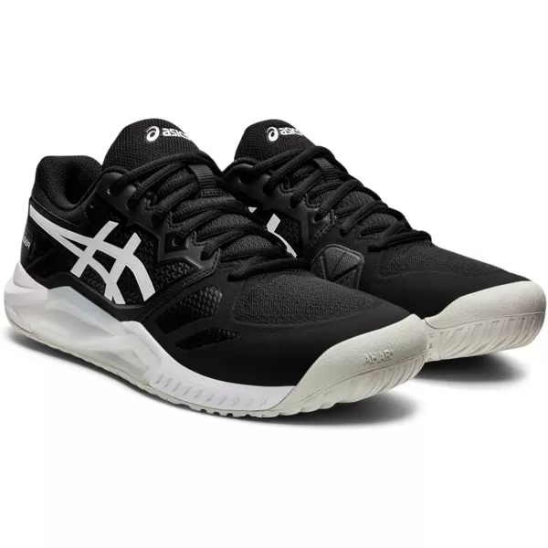 imageASICS Mens GelChallenger 13 Tennis ShoesBlackWhite