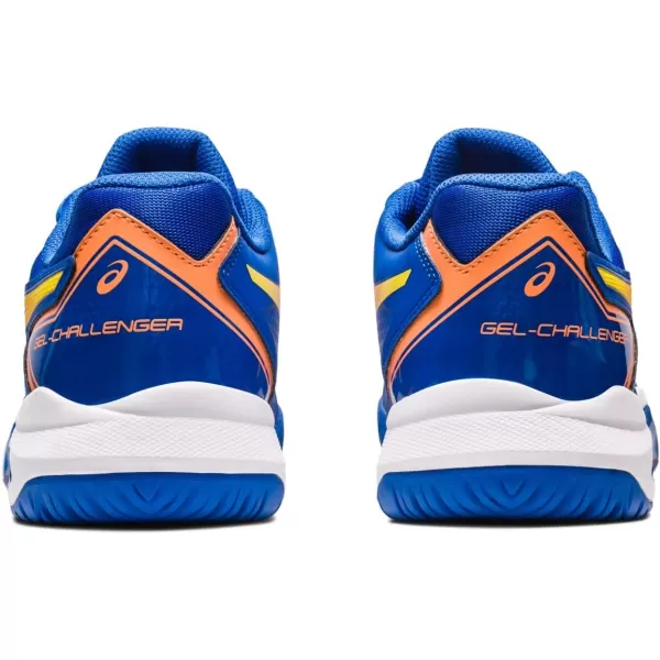 imageASICS Mens GelChallenger 13 Tennis ShoesTuna BlueSun Peach