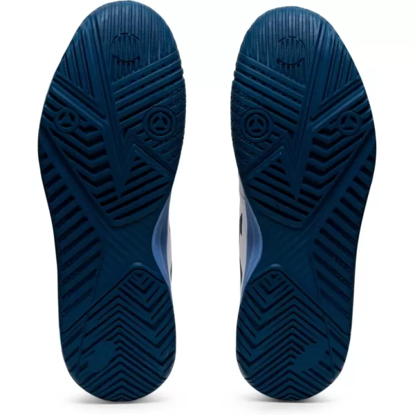 imageASICS Mens GelChallenger 13 Tennis ShoesWhiteLight Indigo